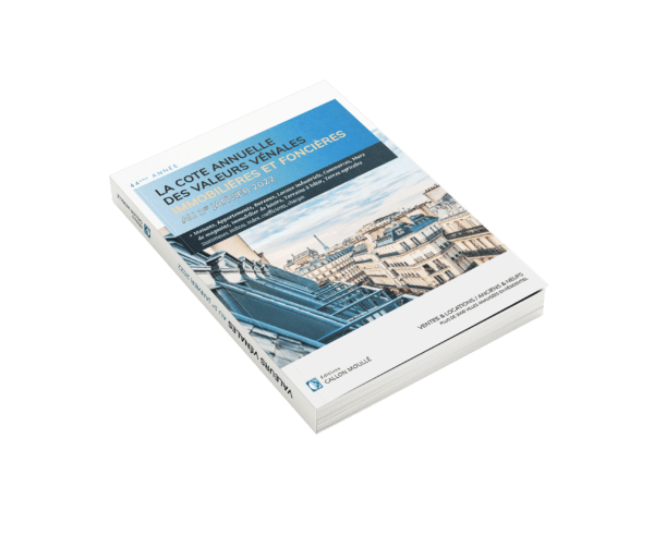La cote annuelle des valeurs vénales immobilières et foncières au 1er Janvier 2022